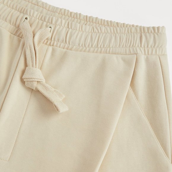 ZARA MAN ECRU TECHNICAL FABRIC PLEATED JOGGER EFFECT PANT TROUSERS $69.90 - Picture 5 of 9